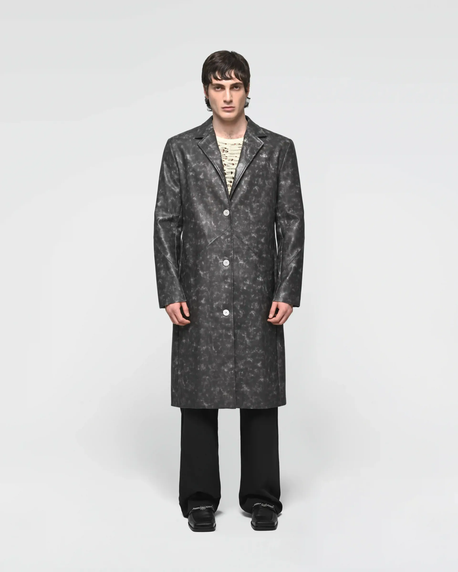 Тренч Vintage Leather Coat